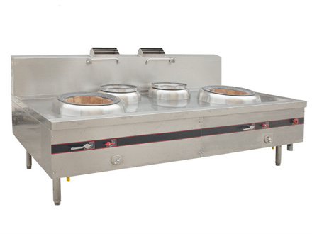 燃?xì)怆p炒雙尾灶